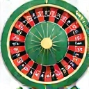 Abstract roulette game icon