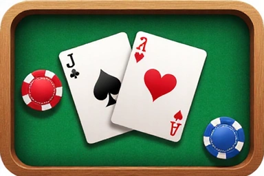 Image representing a Blackjack game