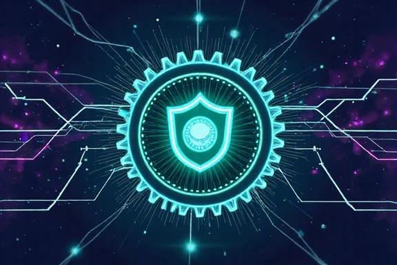 Abstract illustration representing intellectual property protection